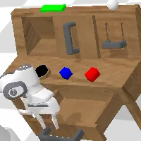 CALVIN Close drawer RGB observation
